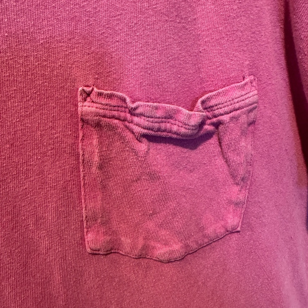 We The Free Pink Distressed Pocket Tee Size L - Picture 3 of 14